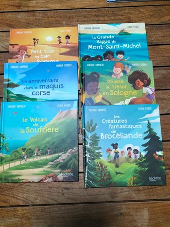 6 livres Merveilles de France