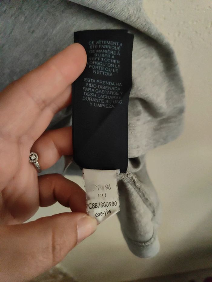 T-shirt gris aigle - photo numéro 7