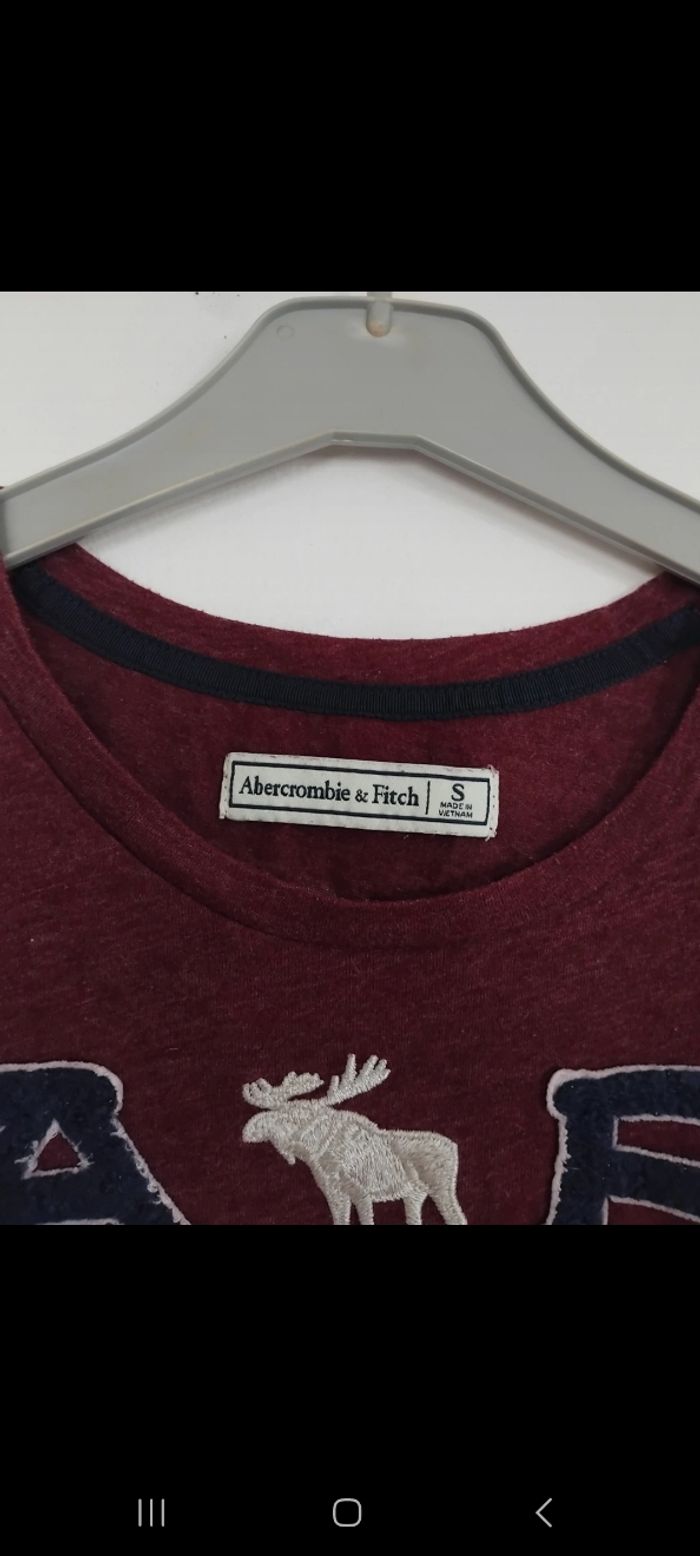T-shirt abercrombie et fitch taille s - photo numéro 2