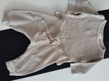 Ensemble pantalon+pull bébé fille 2-4 mois