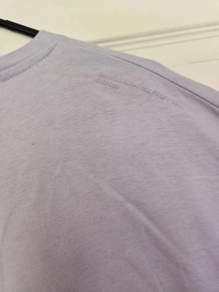 T-shirt lavande/lila - Pull&Bear - photo numéro 6
