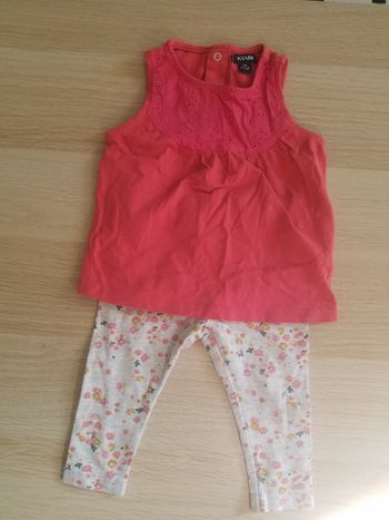 Ensemble fille 6 mois Kiabi