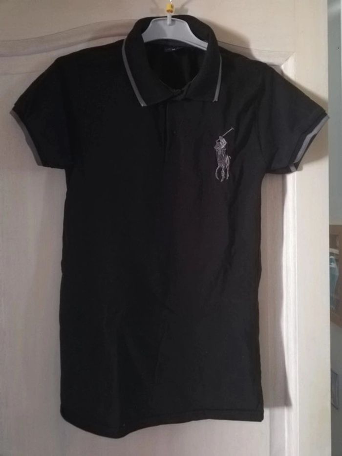 Polo femme noir 36/38 - photo numéro 2