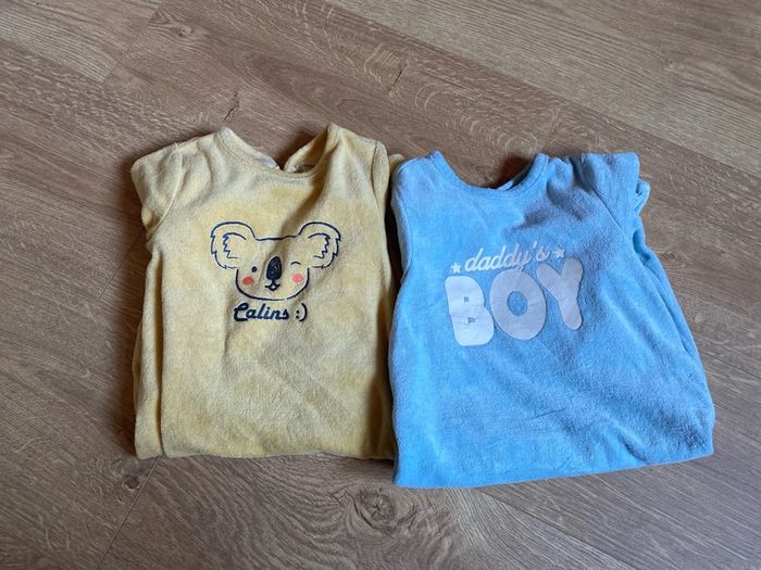 Lot pyjamas 12 mois