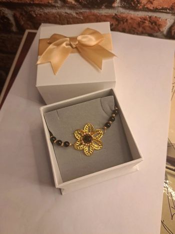 Bracelet noir et doré Chic