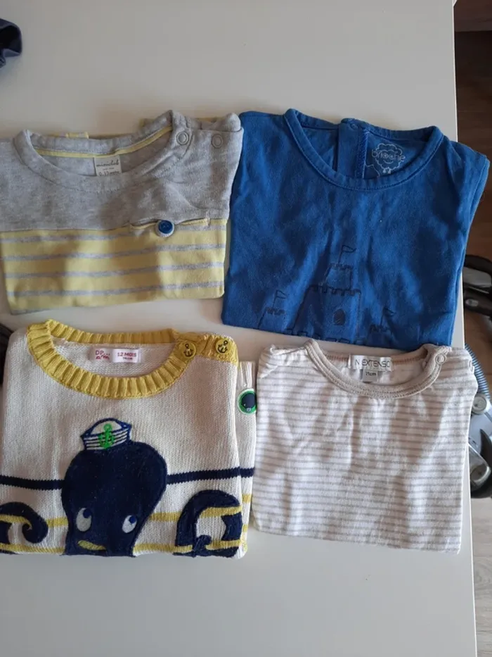 lot vetements garçon bébé 6-9 mois - photo numéro 2