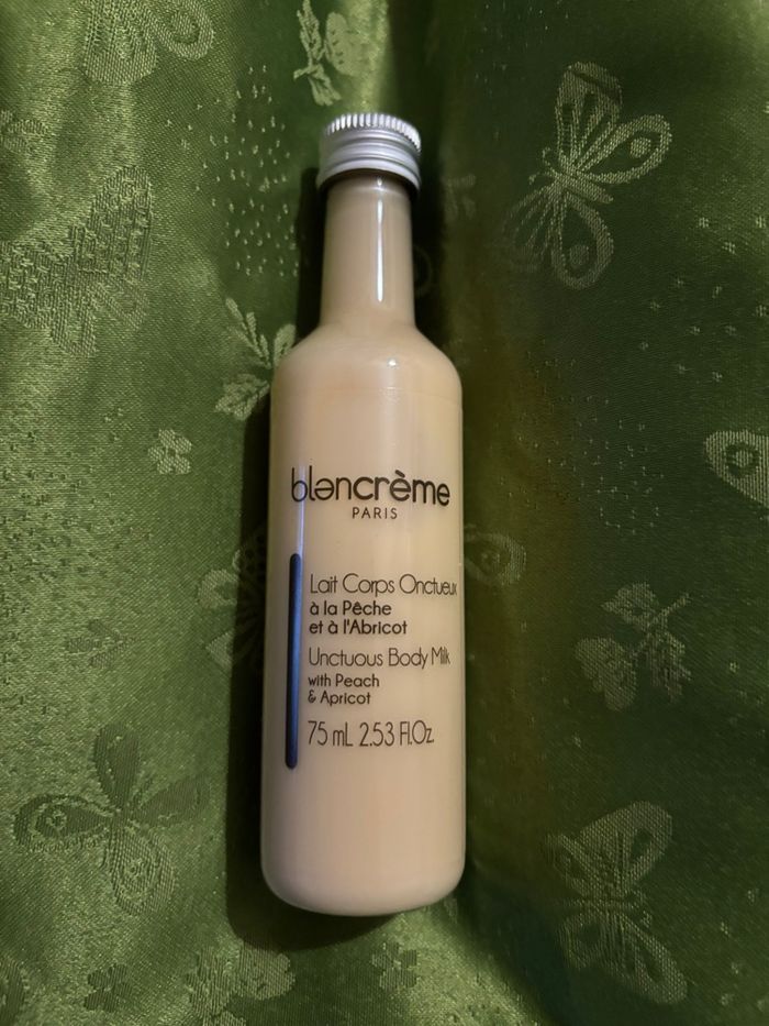 Crème corps pêche abricot