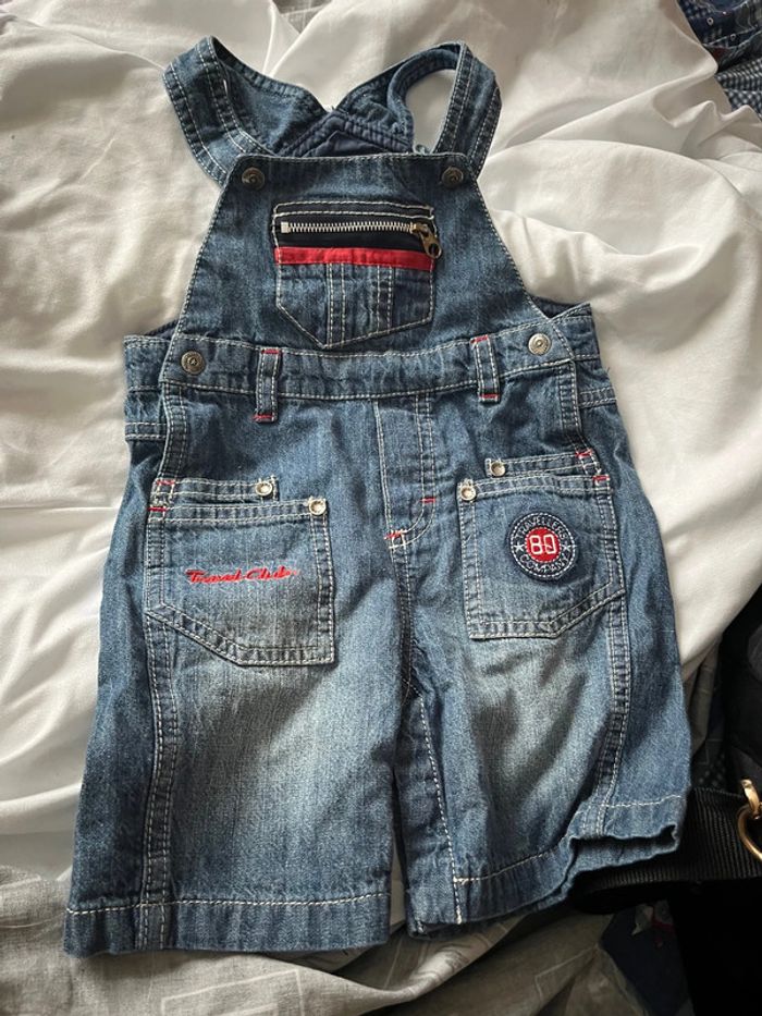 Salopette short
