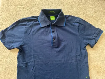 Polo bleu marine Hugo Boss