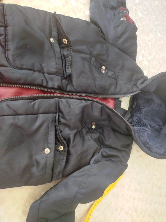 Manteau bleu marine fille 8 ans Vertbaudet - photo numéro 16