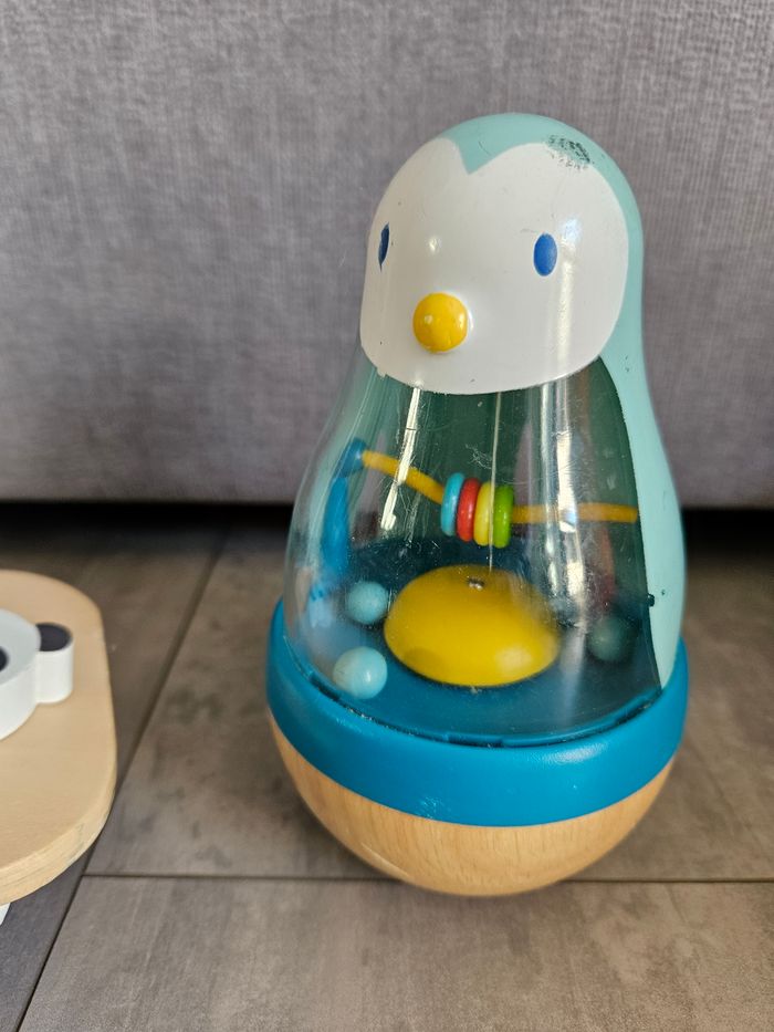 Lot de jouets d'éveils en bois Jabod Djeco vertbaudet lilliputiens - photo numéro 7