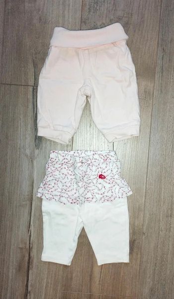 Lot 2 pantalons 3 mois confortables