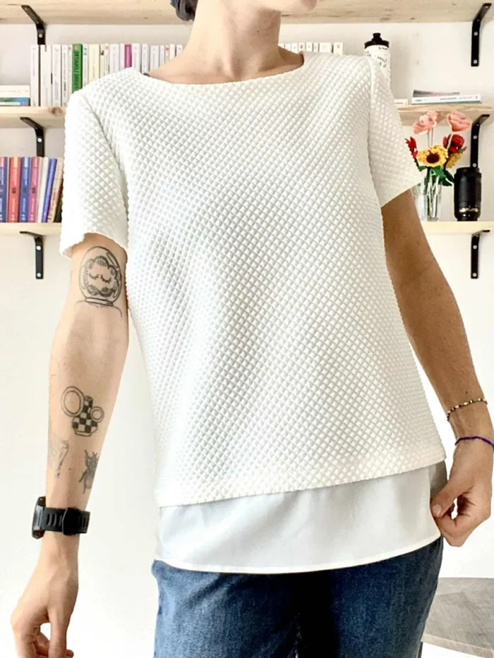 Blouse 123 en taille F38 - Très bon état - photo numéro 2