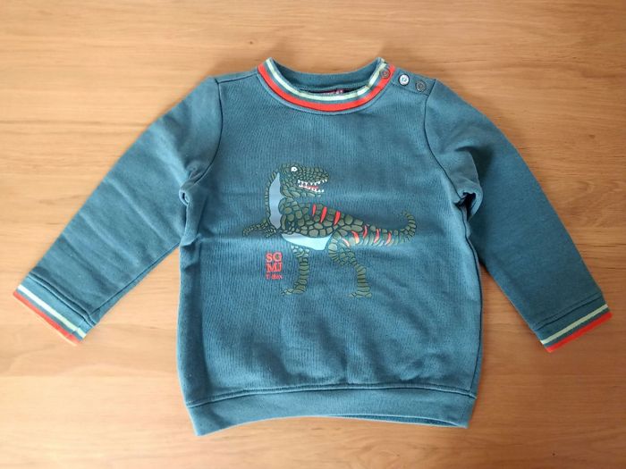 Sweat dinosaure garçon Sergent major 4 ans