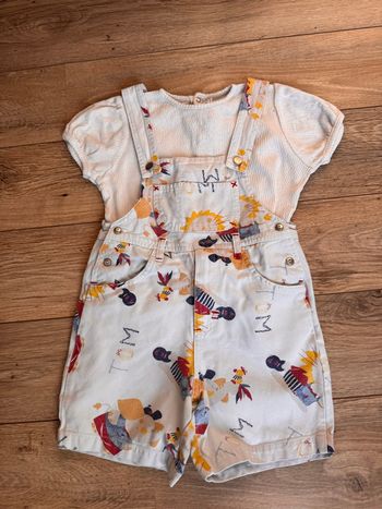 Salopette short 2 ans O kids mini