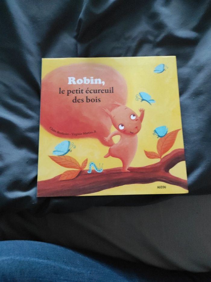Robin le petit écureuil des bois