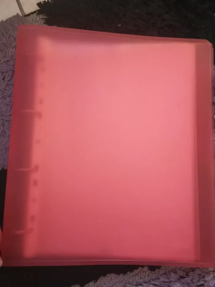 Lot de 2 protéges cahier + 1 classeur avec pochettes - photo numéro 3