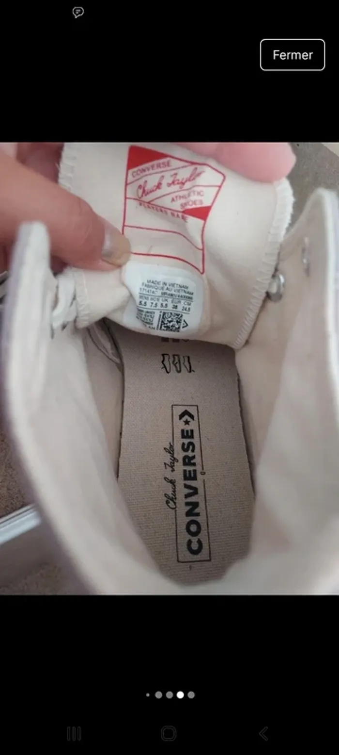 Baskets converse - photo numéro 6