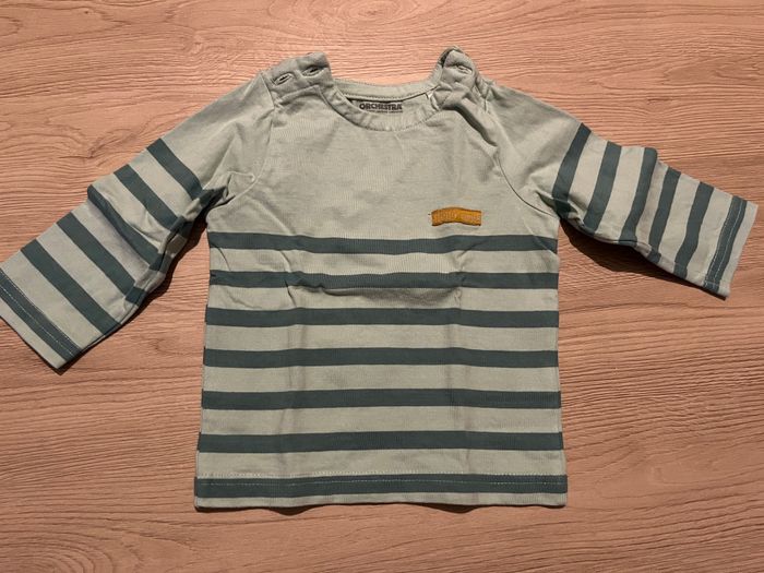 Lot tshirts manches longues 9m - photo numéro 2