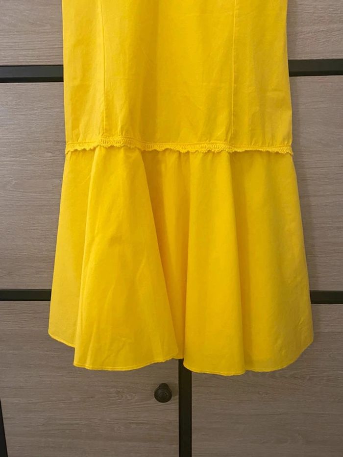 Robe J&D à bretelles jaune Taille 34/36 - photo numéro 3