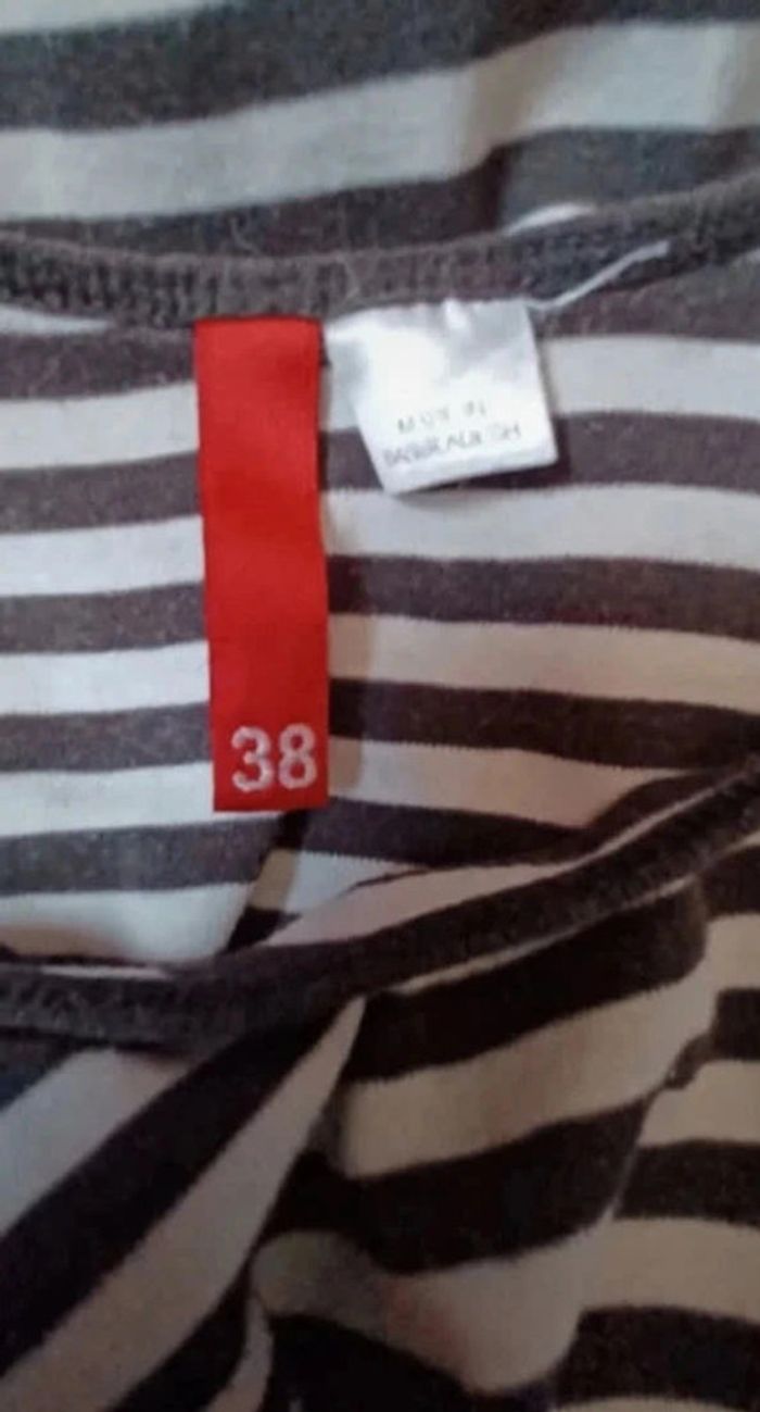 Débardeur rayé taille 38 - photo numéro 6