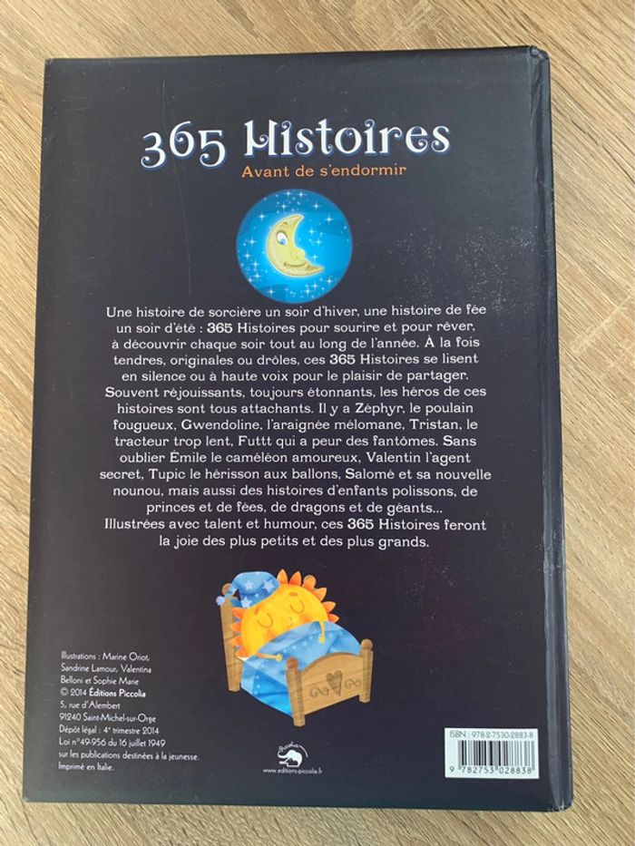 Livre 365 histoires avant de s’endormir - photo numéro 2