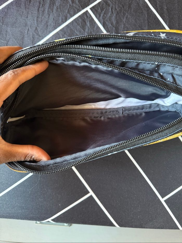 Trousse scolaire double compartiment – Thème nuit étoilée - photo numéro 8