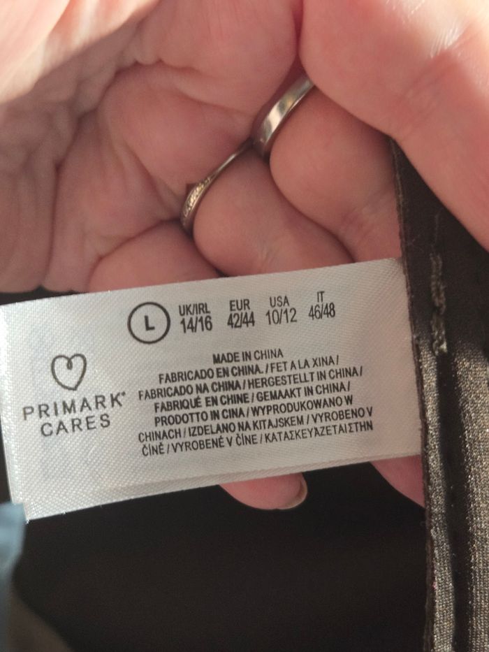 Veste perfecto kaki en suedine 42/44 Primark neuve - photo numéro 7