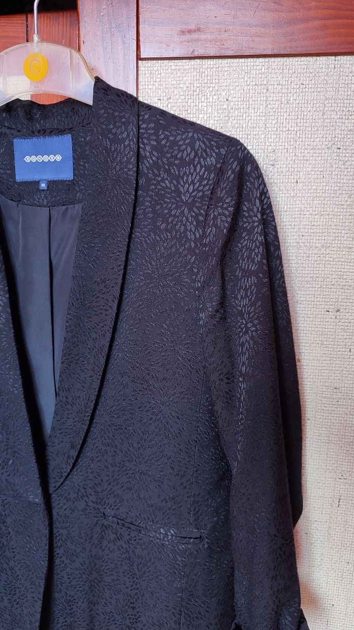 Veste blazer noire Bonobo taille XS - photo numéro 2