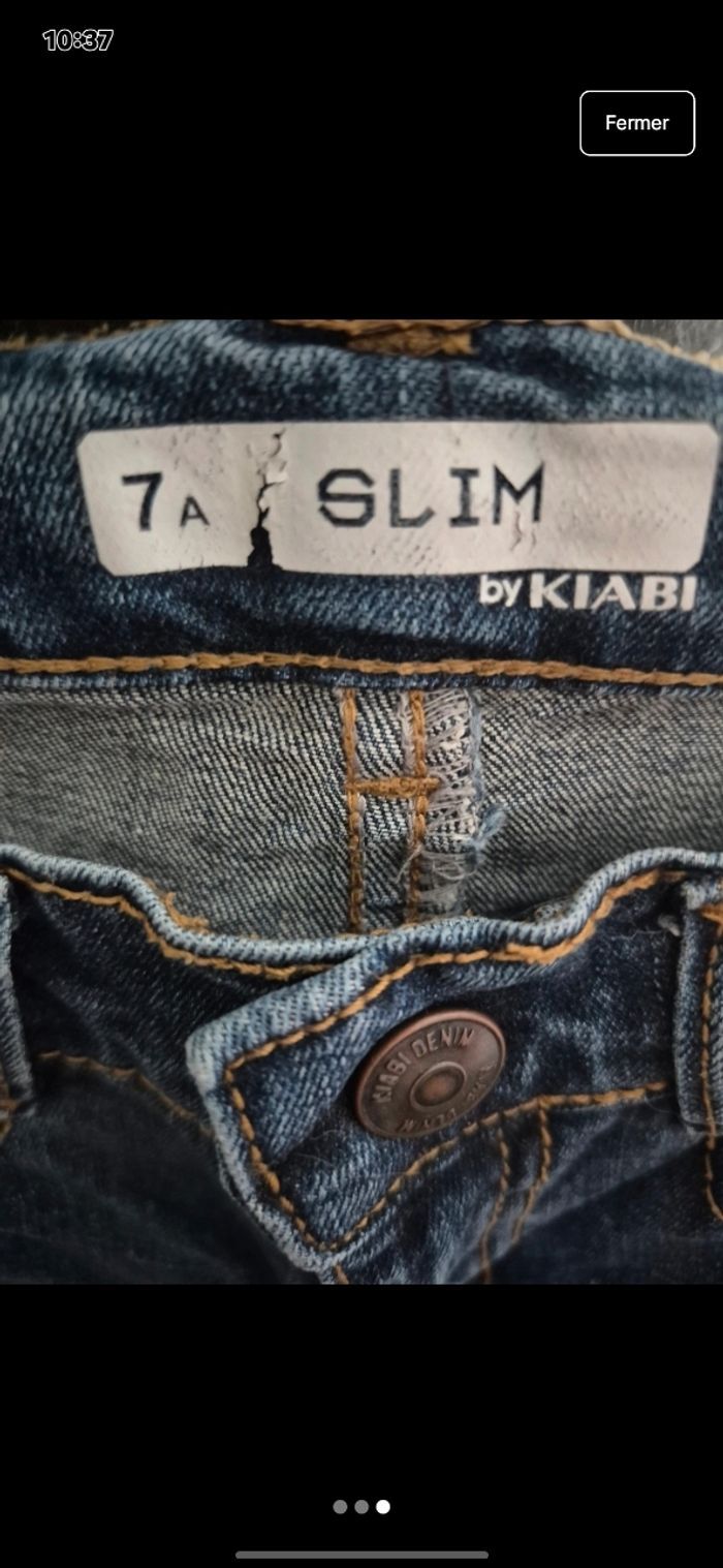 Short jean garçon 7 ans - photo numéro 3