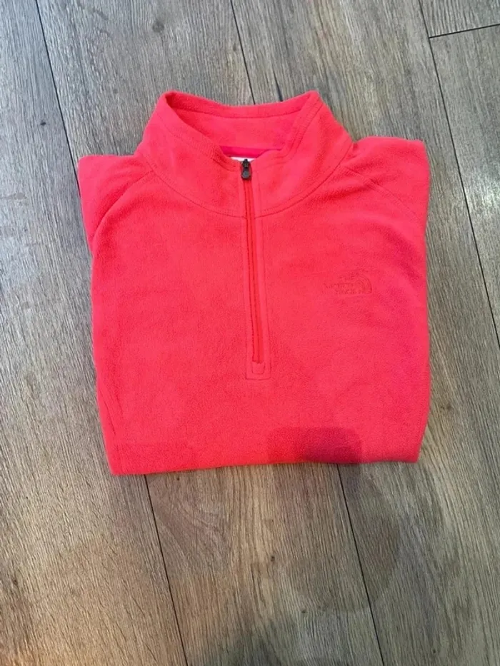 Polaire femme rose fushia Thé North Face