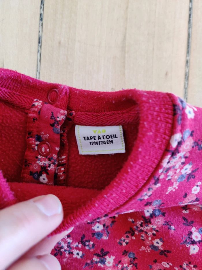 Sweat/pull à fleurs - photo numéro 5