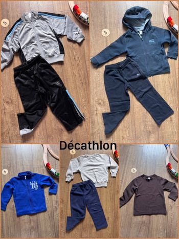 Vêtements jogging décathlon 5 ans