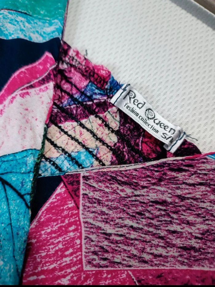 Robe été multicolore Red Queen 36/38 - photo numéro 3