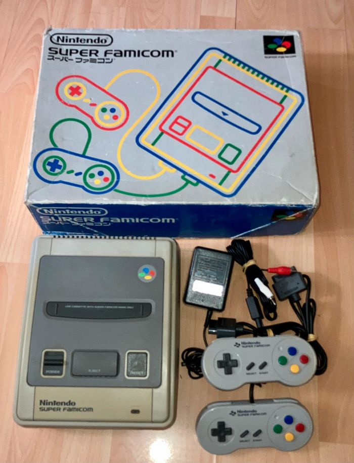 Console Super Famicom Complete en boîte JAP