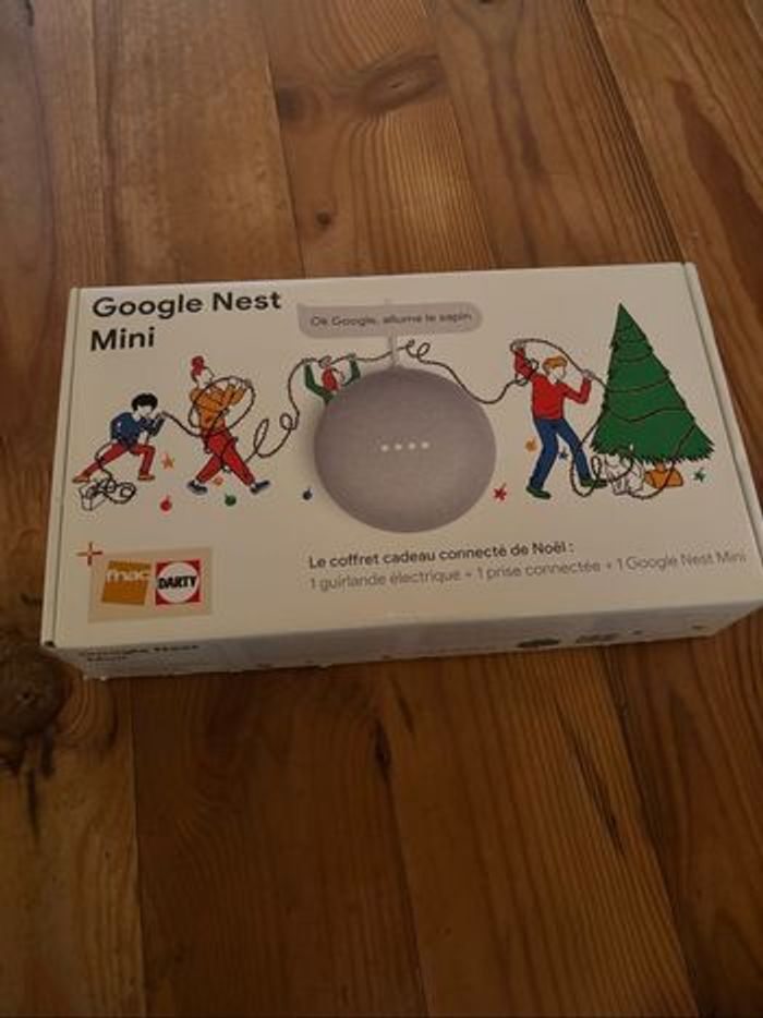 Coffret Google nest mini
