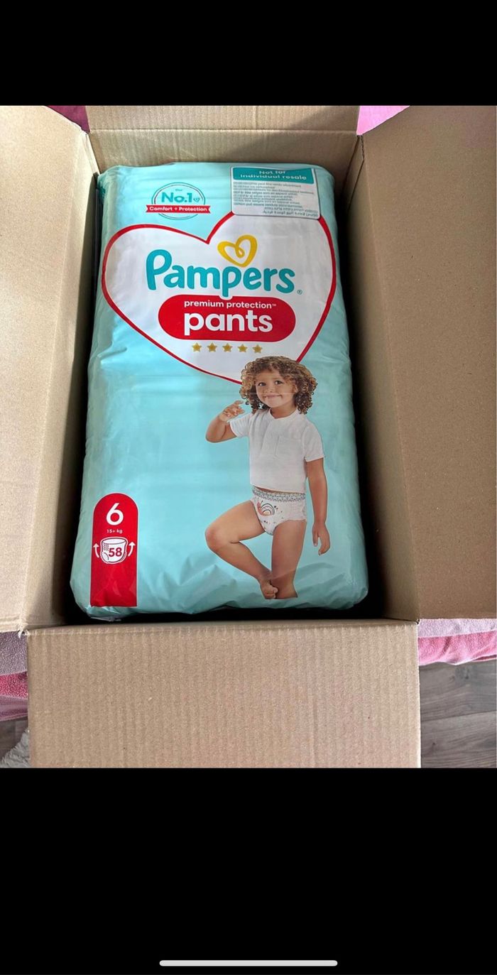 Couches pampers pants premium protection - photo numéro 2