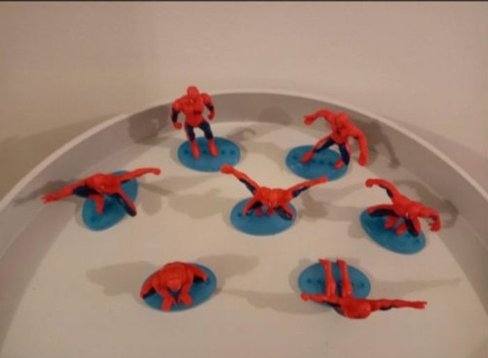 Lot de 7 figurines spiderman - photo numéro 4