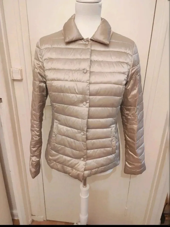 Veste matelassée réversible à pressions taille 38