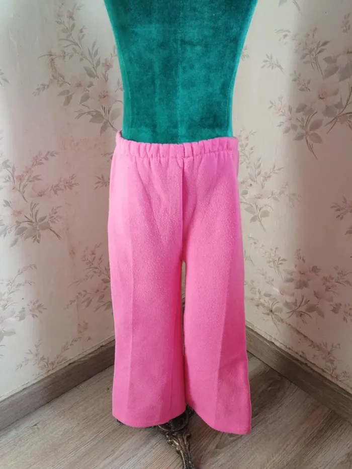 Ensemble de jogging veste manches courtes à capuche et pantalon rose / sans marque / (8ans) - photo numéro 10