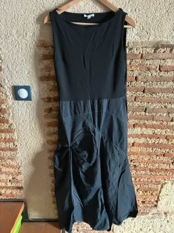 Robe longue noire