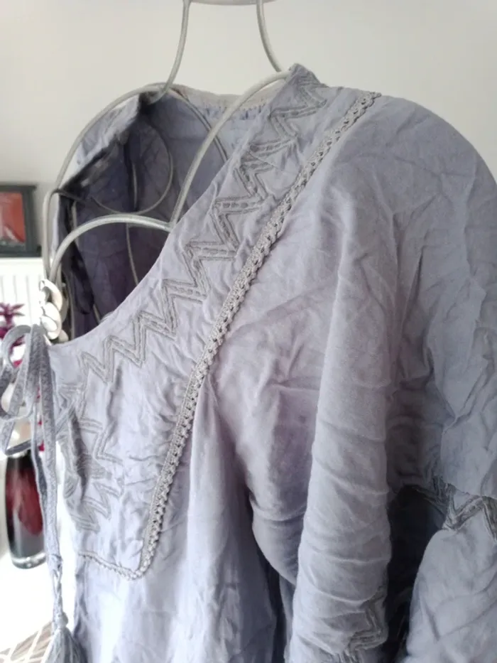 Robe tunique manches chauve-souris - photo numéro 2