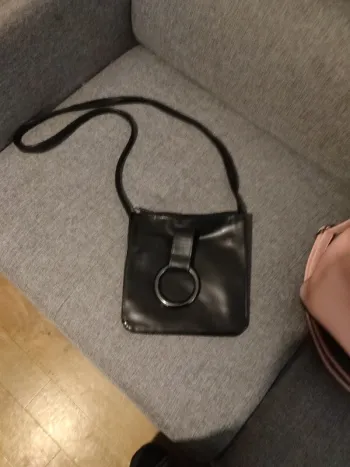 Véritable sac bandoulière séquoia