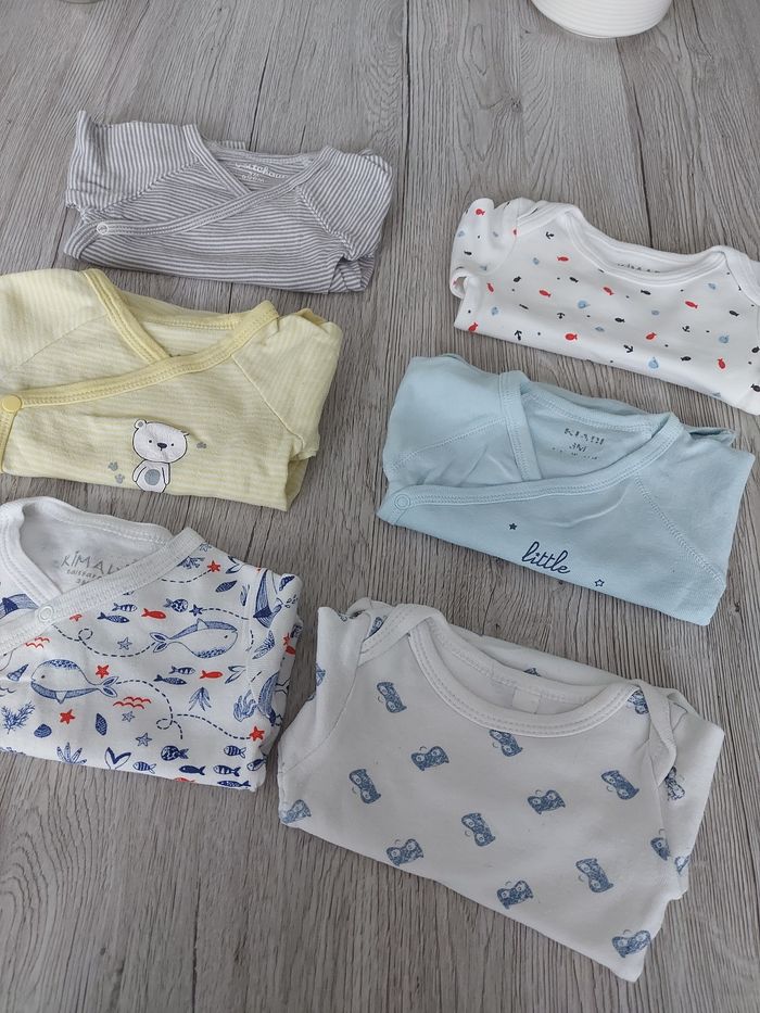 Lot de 6 bodys Ml