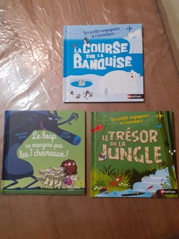 Lot de 3 livres Nathan / Hachette jeunesse