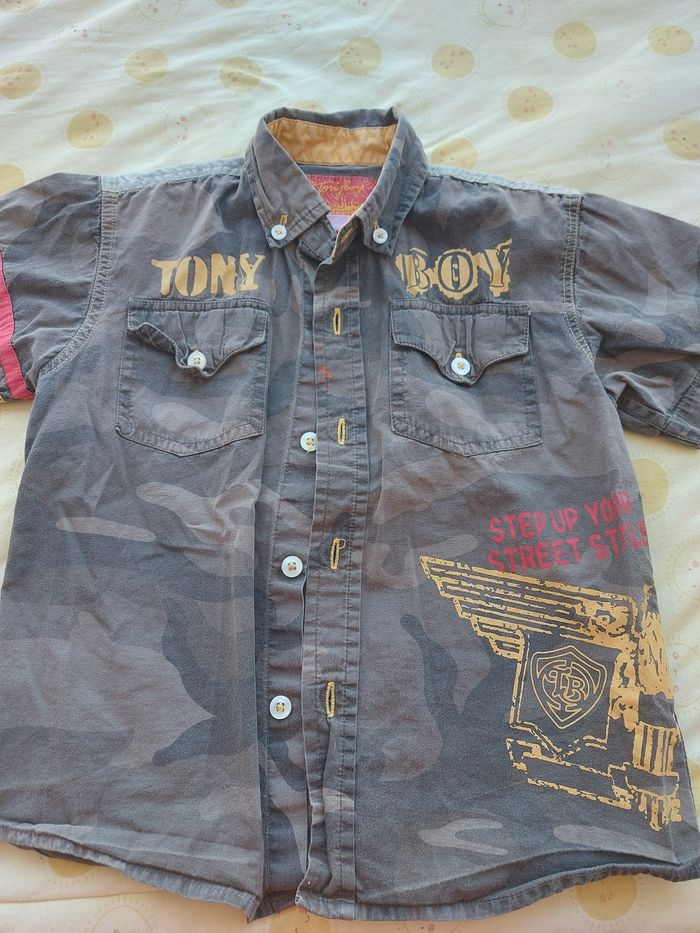 Chemise garçon 4 ans