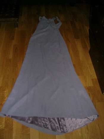 belle robe parme longue david bridal nueve 36