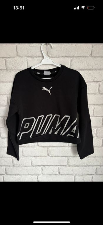Sweat court puma taille 7/8 ans