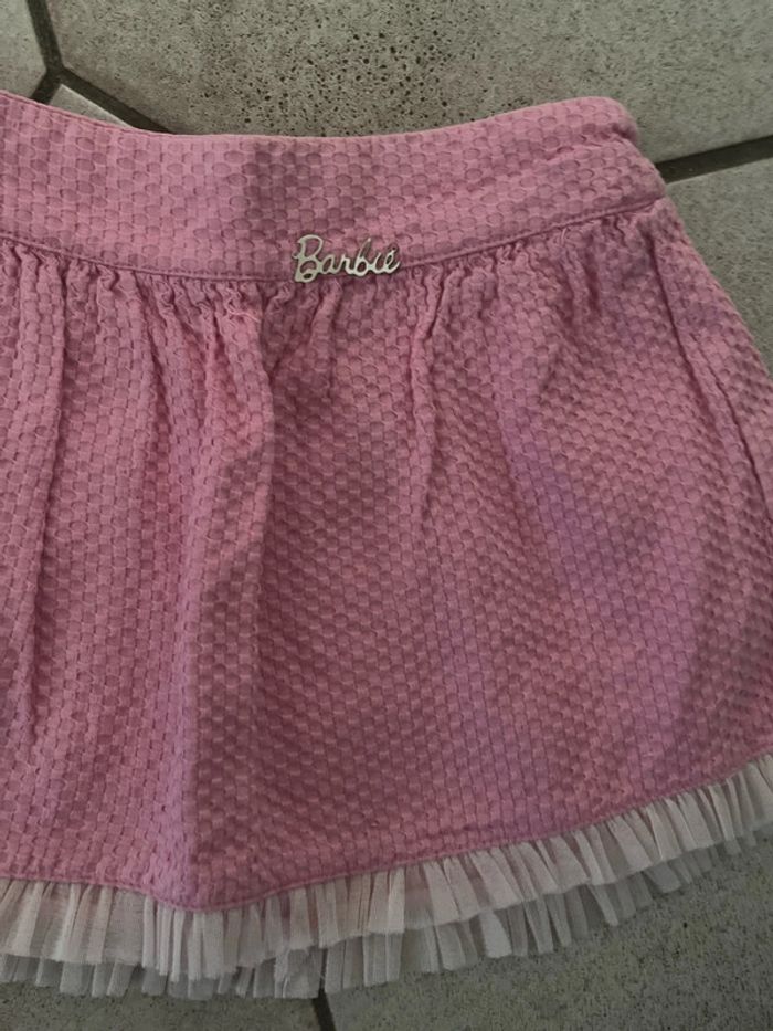Ensemble jupe barbie et tee shirt sans manche taille 3 ans - photo numéro 5