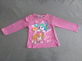 Maillot longue manche, taille 3 ans, paw patrol
